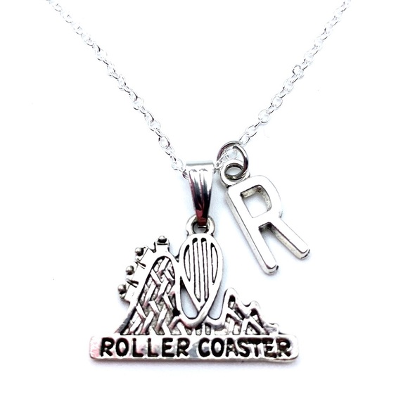 Roller Coaster Necklace May Be Personalized - Picture 5 of 8